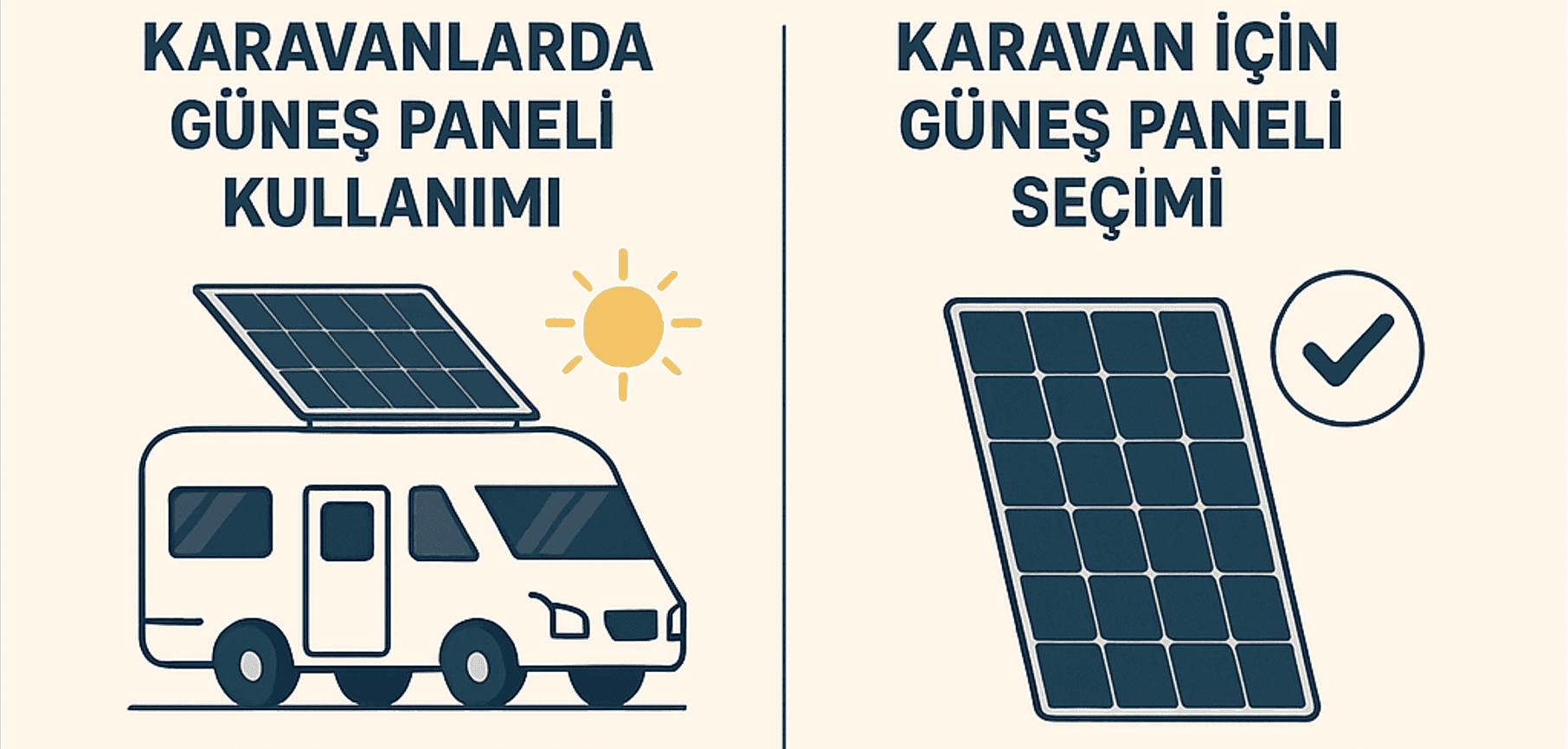 Karavan Güneş Paneli Sistemleri